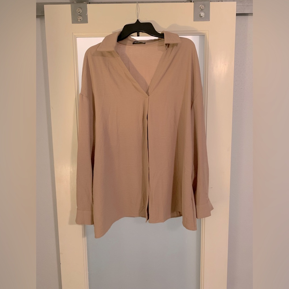 Shein long sleeve blouse